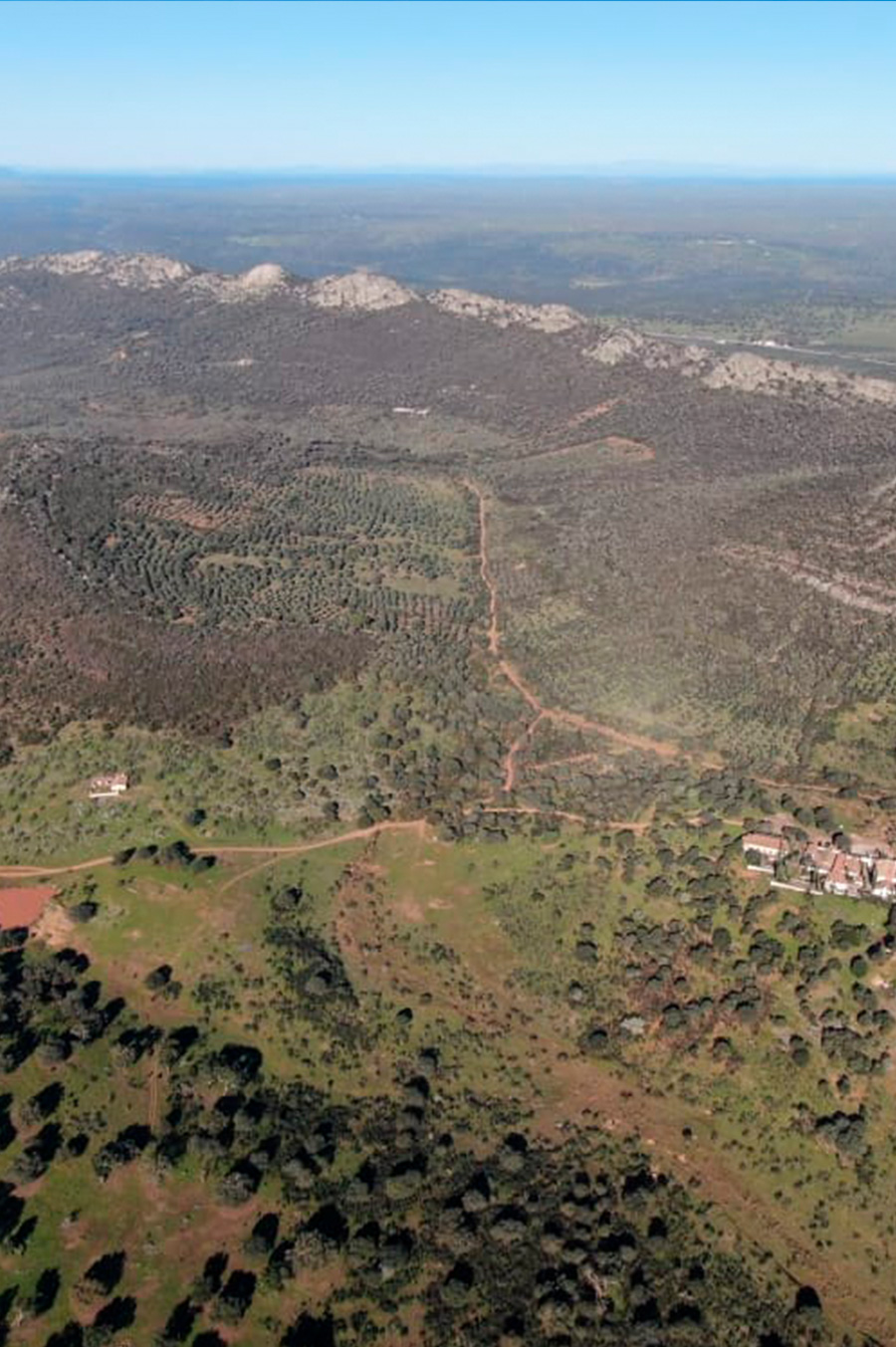 vista aerea FINCA-VALDELAYEGUA